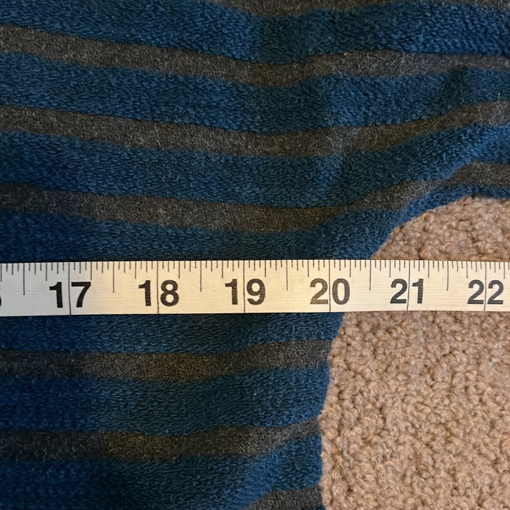 Madewell sweater size SMALL blue and gray - Picture 6 of 9